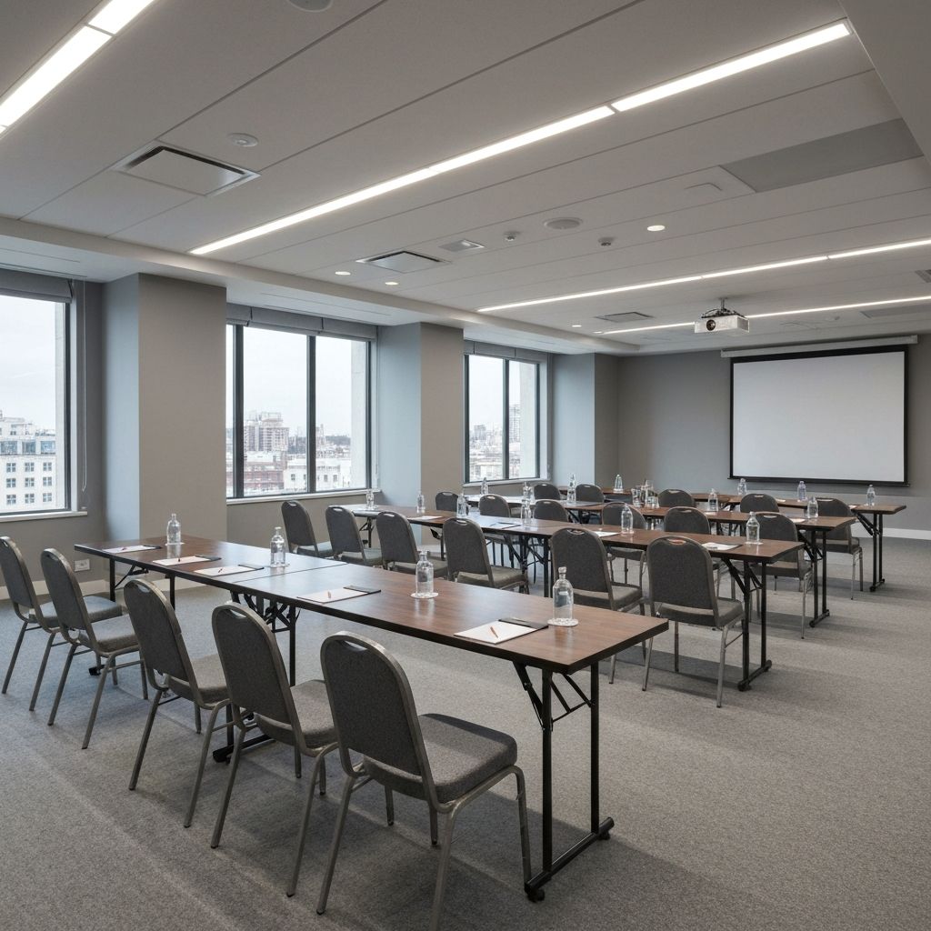 Sala de reunião corporativa